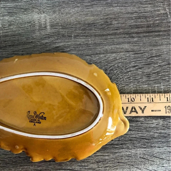 Vtg Royal Winton  Leaf Serving Dishes - Picture 9 of 11